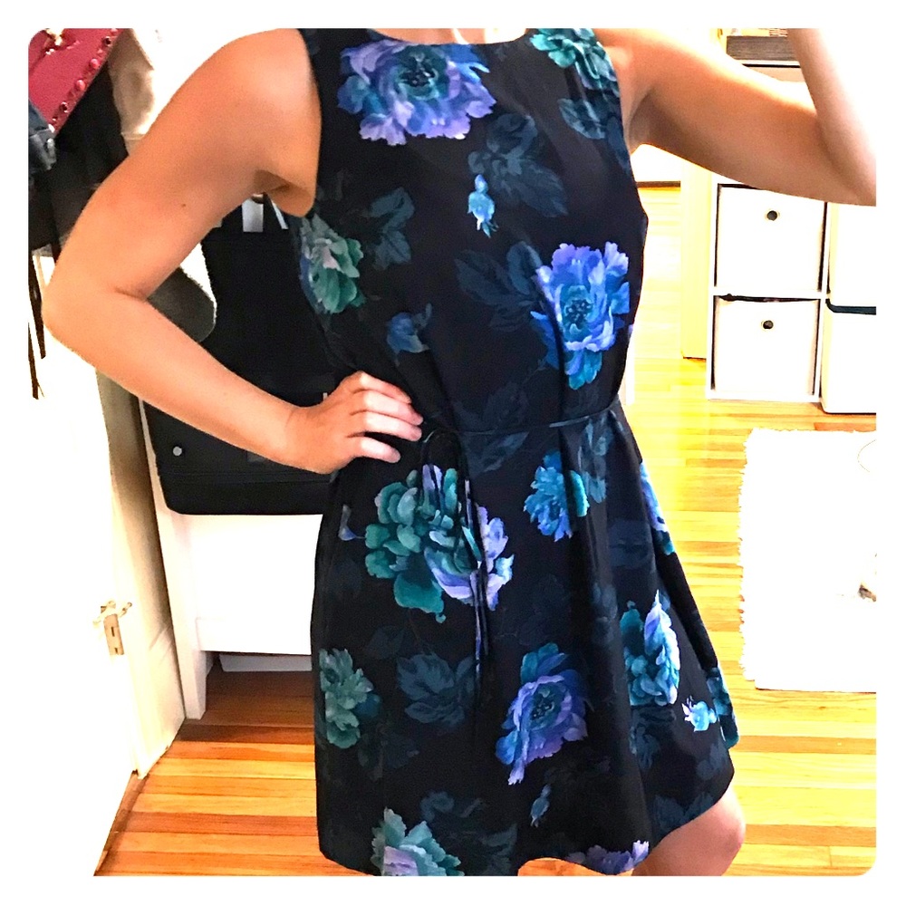 Ann Taylor Loft Flower Dress